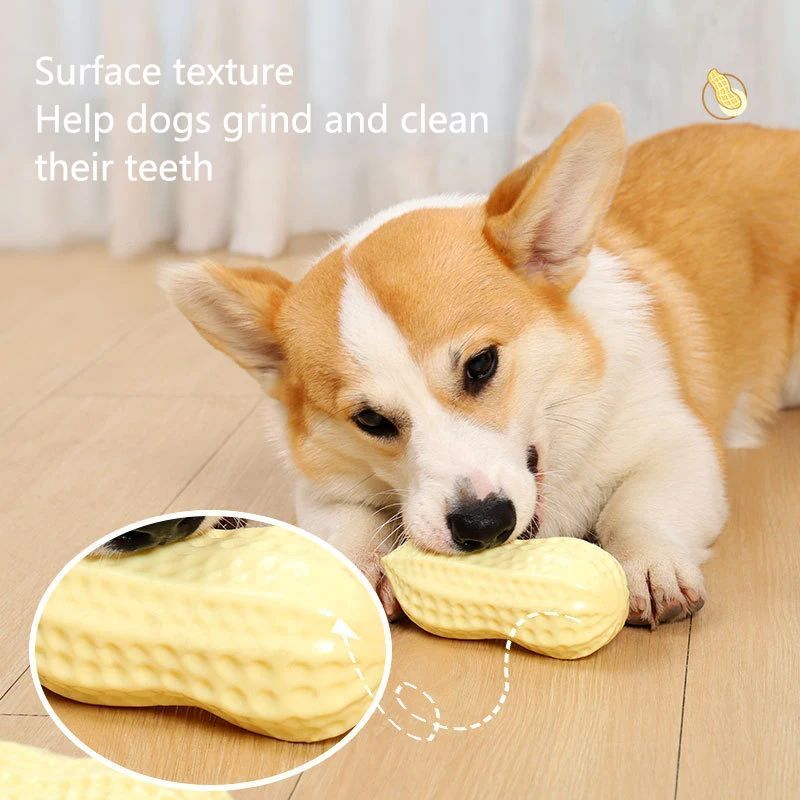 Rubber Vinyl Dog Toys For Small Dogs Elasticity