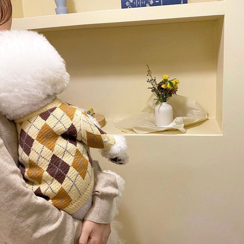 Dog Clothes Rabbit Sweater Small Puppies Teddy