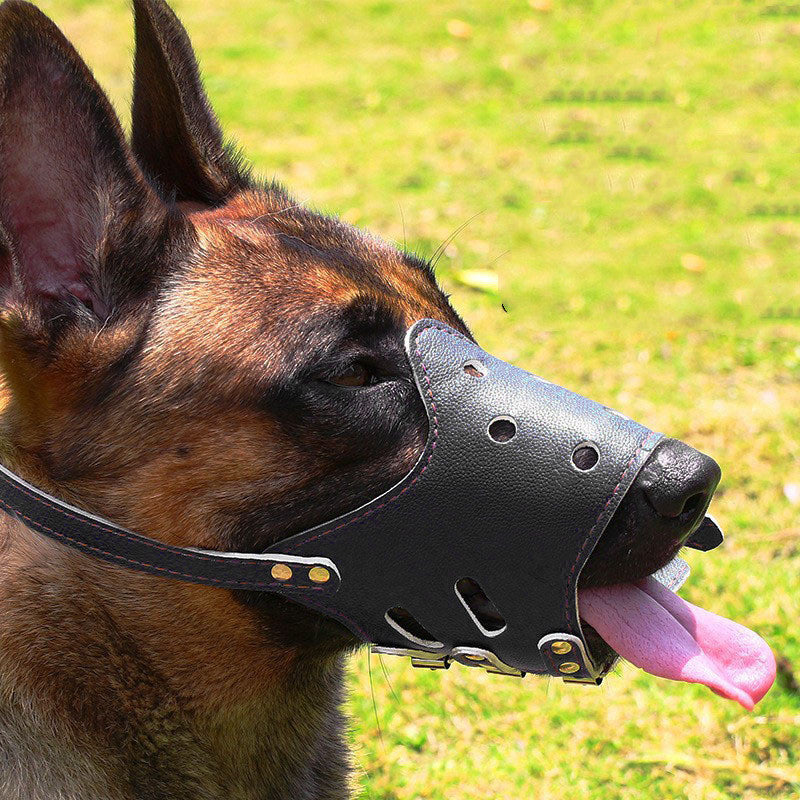 Anti-bite And Barking Anti-eating Mask Mouth Cover For Medium And Large Dogs