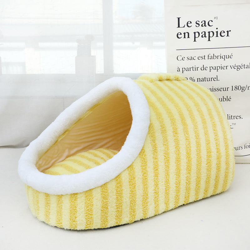 Thickened Three-dimensional Cat Nest Macaron