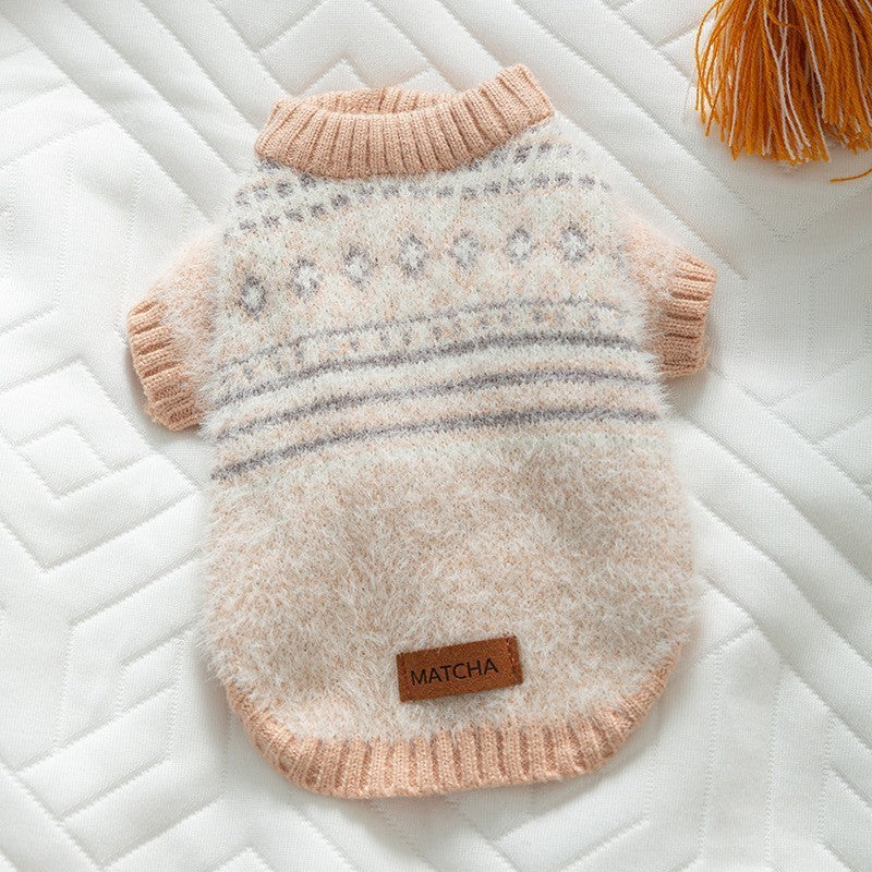 Dog Clothes Rabbit Sweater Small Puppies Teddy