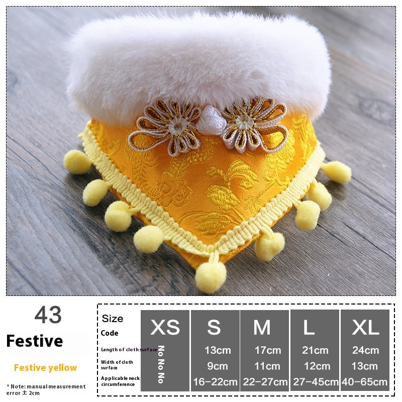 Pet Christmas Holiday Dress Up Dog Cat Scarf Butterfly Bow Tie