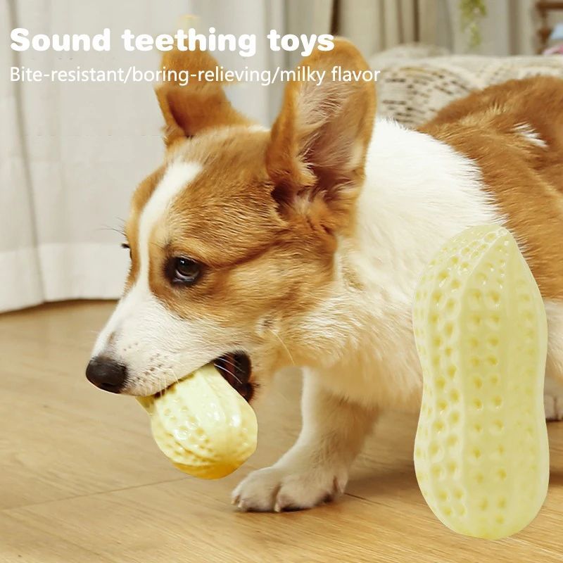 Rubber Vinyl Dog Toys For Small Dogs Elasticity