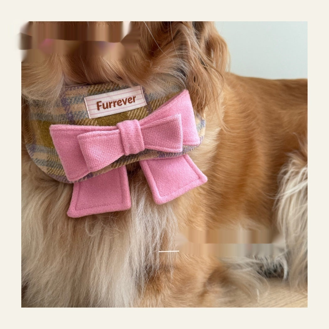 My Maillard Puppy Bow Bib