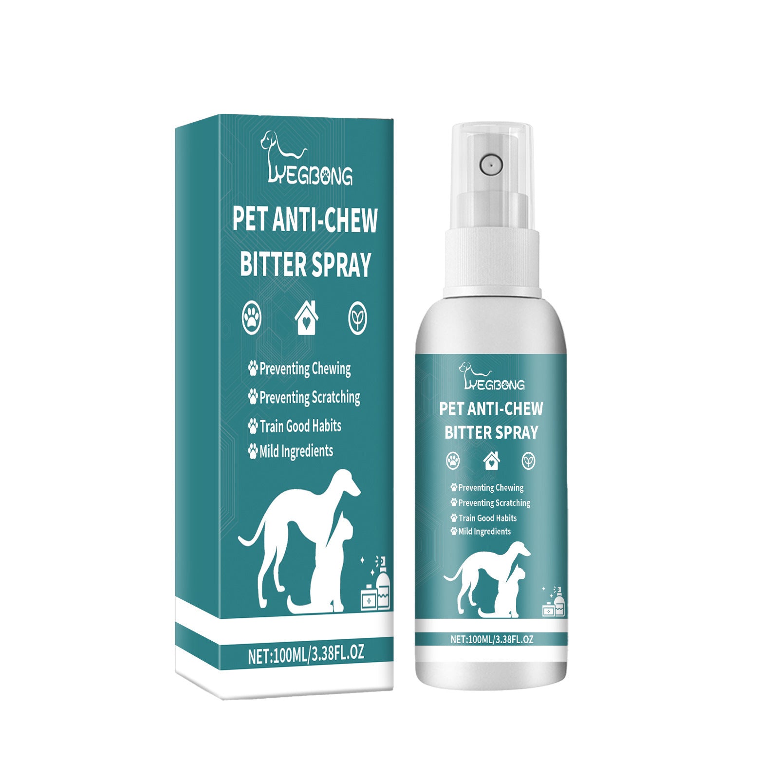 Pet Correction Chewing Spray Anti-dogs And Cats Scratching Sofa Gnawing