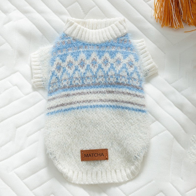 Dog Clothes Rabbit Sweater Small Puppies Teddy