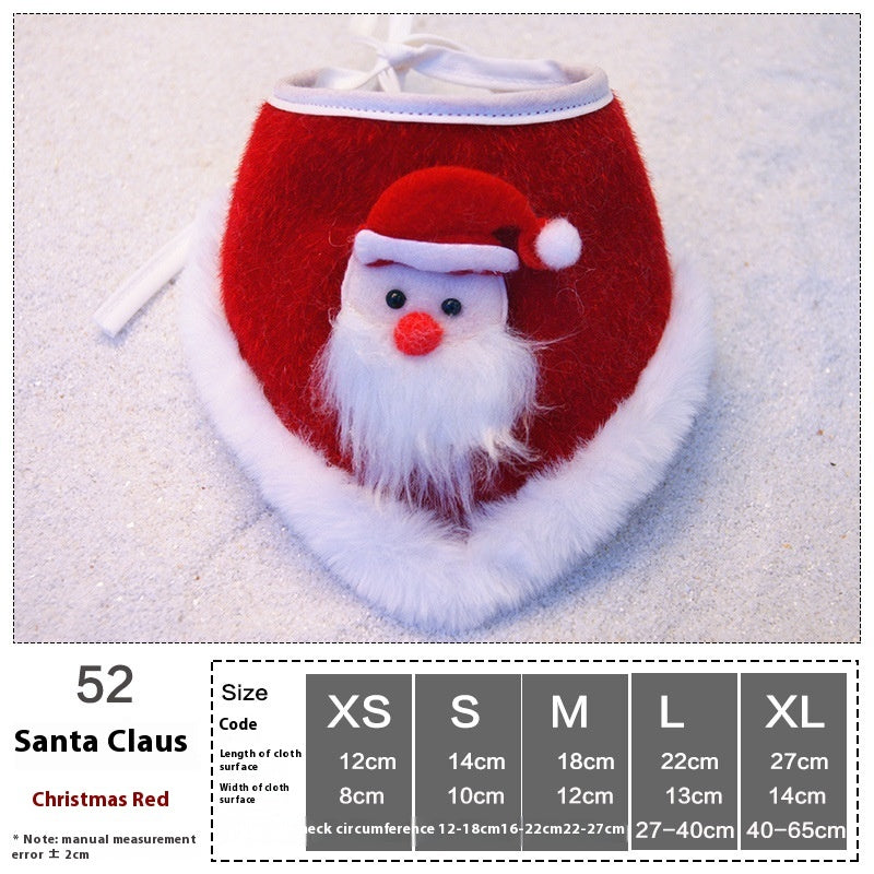 Pet Christmas Holiday Dress Up Dog Cat Scarf Butterfly Bow Tie