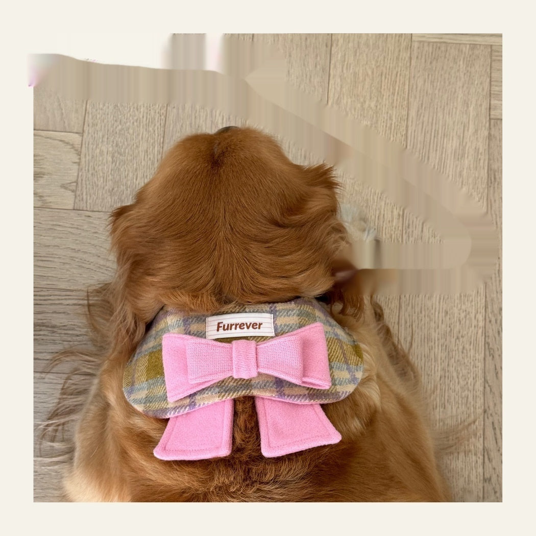 My Maillard Puppy Bow Bib
